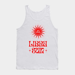 Libra Sun | Born in September and October | Zodiac Sign Birthday Gifts Venus Tank Top